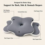 Ergonomic Butterfly Cervical Pillow | Dual-Height Memory Foam for Neck Pain