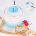 Ceramic Cat Water Fountain | Automatic Circulating, Quiet Pet Drinking Bowl