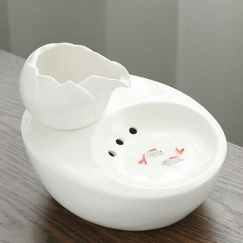 Cat Drinking Machine, Ceramic Automatic Circulating Drinking Device/ Bowl