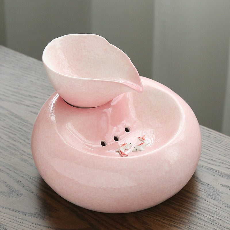 Cat Drinking Machine, Ceramic Automatic Circulating Drinking Device/ Bowl