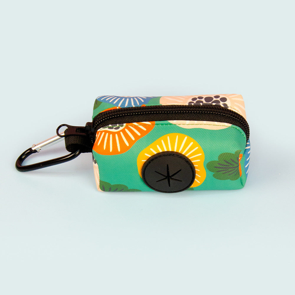 Pet Garbage Bag Dispenser Storage Bag For Quick Clean Up, Portable Dog Poop Bag for Outdoor Dog Walking