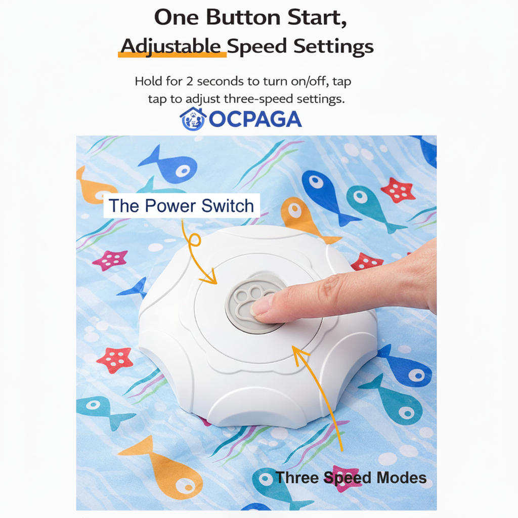 Electronic Cat Toy – Quiet Moving Interactive Teaser for Indoor Cats