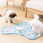 Interactive Hide & Seek Cat Toy | Concealed Feather, Mouse Sounds, USB-C