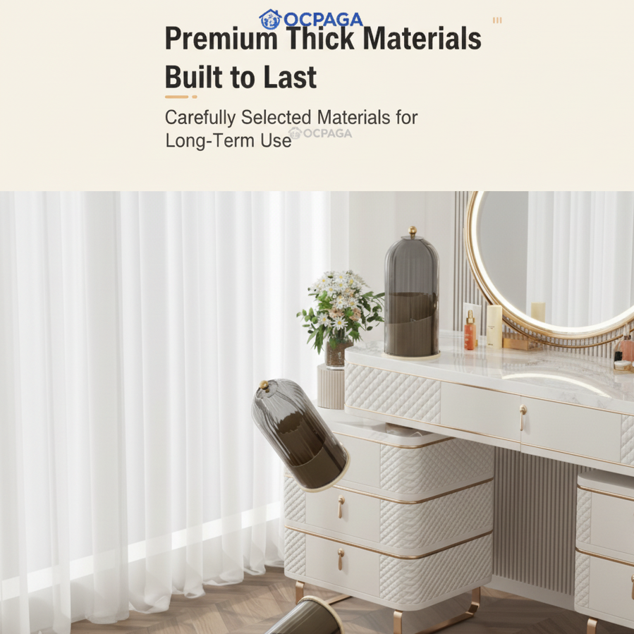 360° Rotating Makeup Brush Organizer with Dustproof Cover