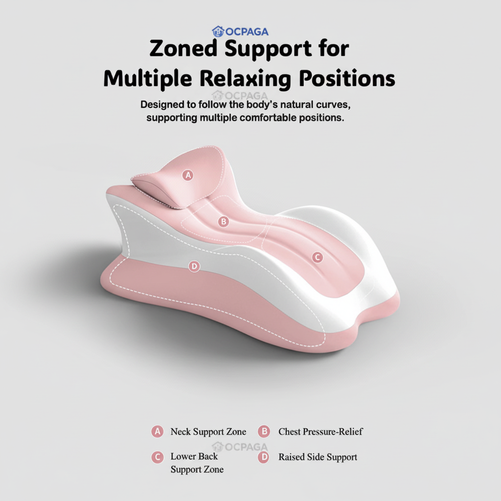 Ergonomic Body Support Pillow・Multi-functional Sleeping Pillow Pad