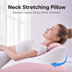 Ergonomic Memory Foam Body Pillow | Multi-Position, Detachable Headrest