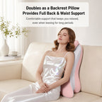 Ergonomic Memory Foam Body Pillow | Multi-Position, Detachable Headrest