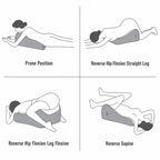 Ergonomic Memory Foam Body Pillow | Multi-Position, Detachable Headrest
