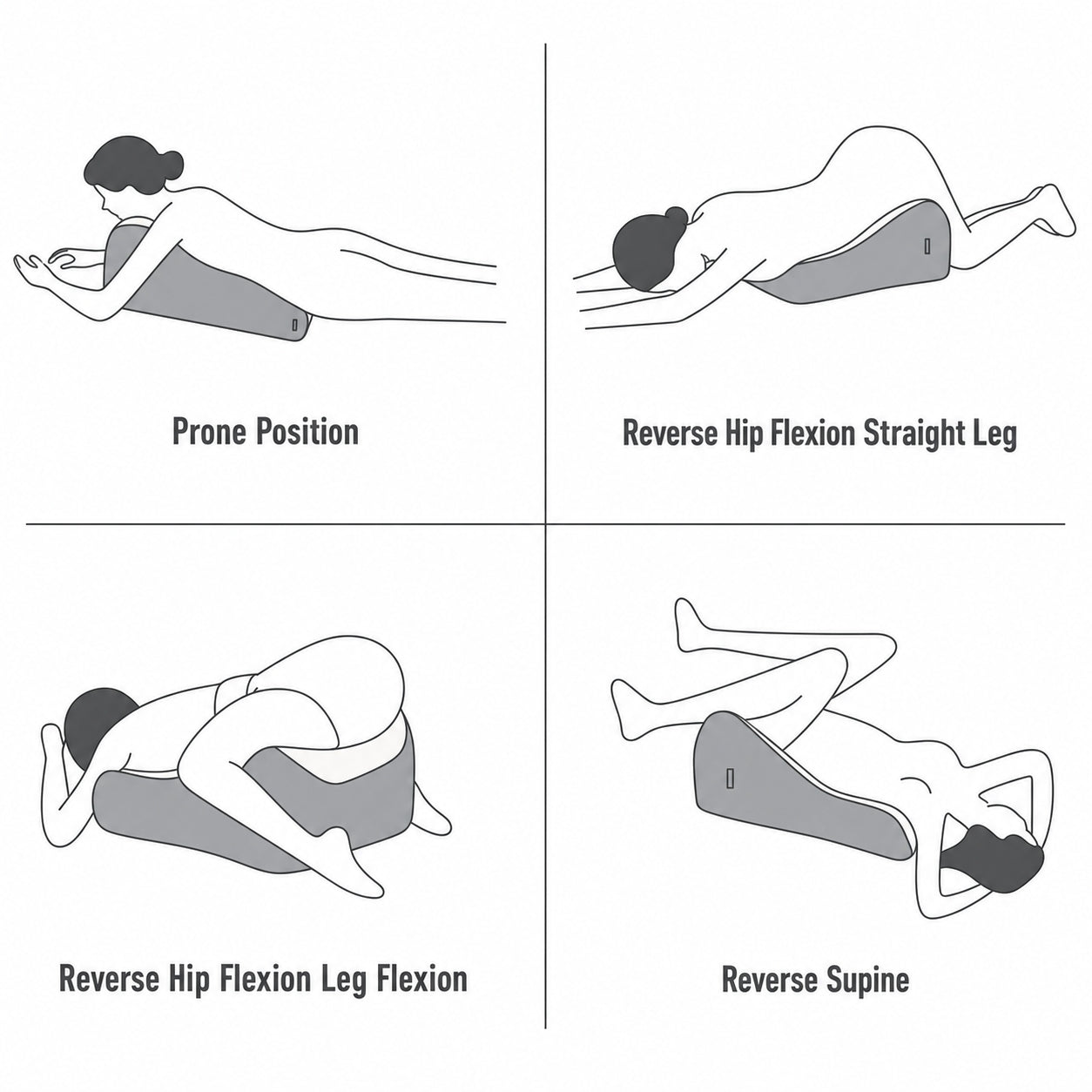 Ergonomic Memory Foam Body Pillow | Multi-Position, Detachable Headrest