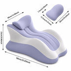 Ergonomic Memory Foam Body Pillow | Multi-Position, Detachable Headrest