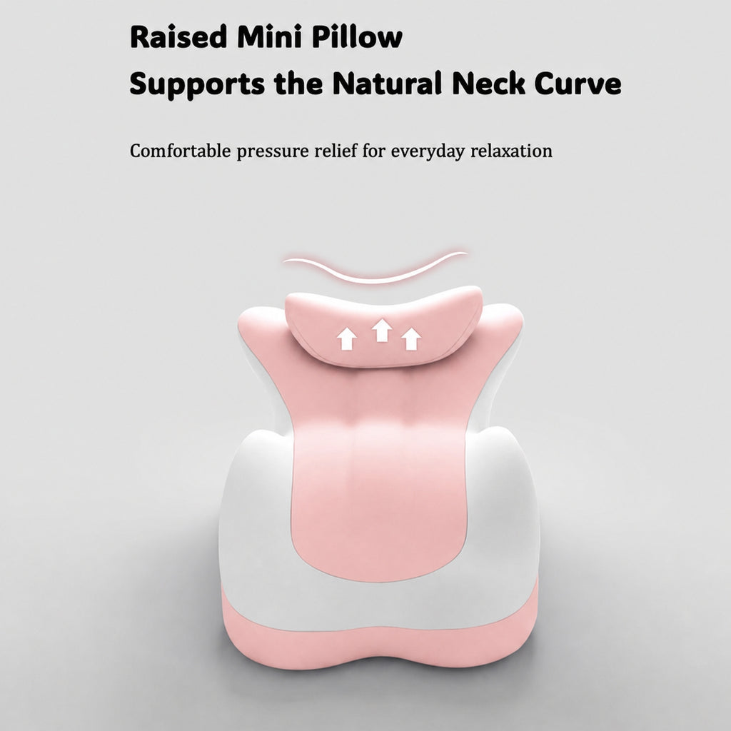 Ergonomic Memory Foam Body Pillow | Multi-Position, Detachable Headrest