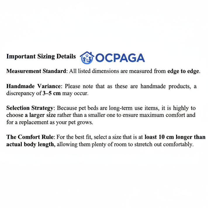 Cozy Cave Pet Bed with handheld