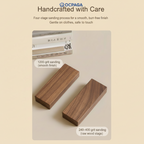 Solid Wood Piano Key Wall Hook Rack・Drill Holes / Non-drill Hole Clothes Hanger