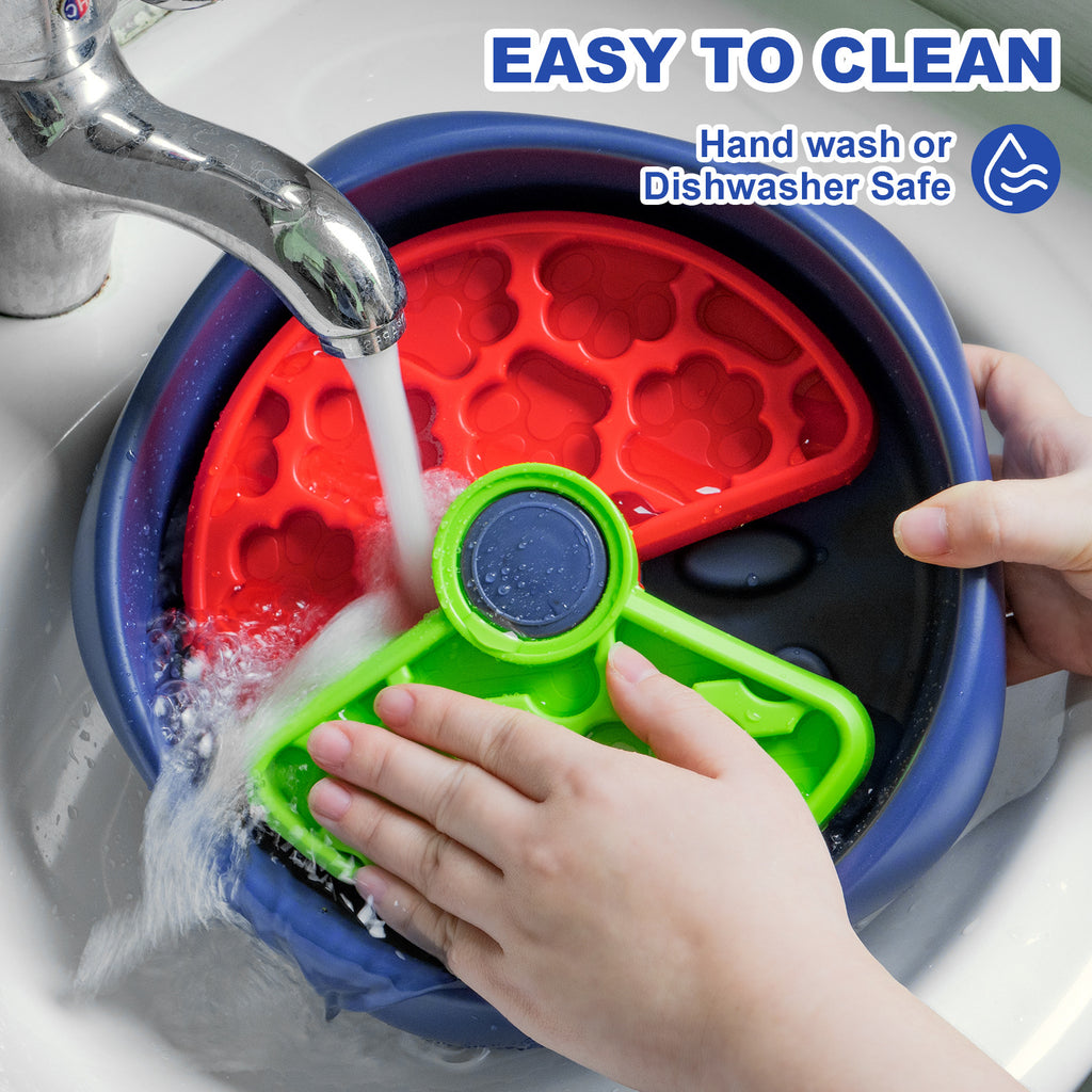 OCPAGA 3-Layer Rotating Puzzle Slow Feeder | Advanced Digestion & Mental Enrichment for Pets