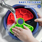 OCPAGA 3-Layer Rotating Puzzle Slow Feeder | Advanced Digestion & Mental Enrichment for Pets