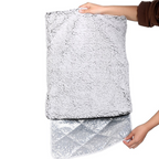 Self-Heating Detachable Pet Mat | Indoor Outdoor Noiseless Warming Bed Pad with Non-Slip Bottom Removable Washable Cover