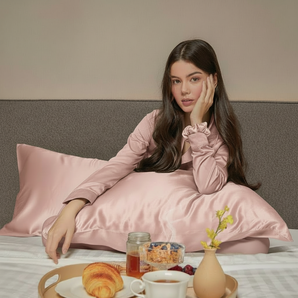 OCPAGA 6A Mulberry Silk Beauty Sleep Collection | The Ultimate 'That Girl' 5-Piece Ritual Set for Hair & Skin