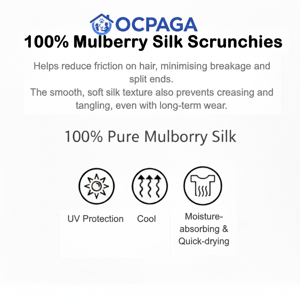 OCPAGA 6A Mulberry Silk Beauty Sleep Collection | The Ultimate 'That Girl' 5-Piece Ritual Set for Hair & Skin