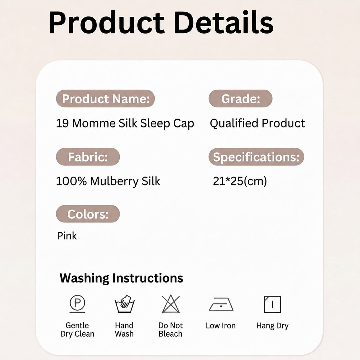 Mulberry Silk Pillowcase & Beauty Sleep Set | 6A Grade, 5 Pieces for Hair & Skin