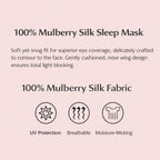 Mulberry Silk Pillowcase & Beauty Sleep Set | 6A Grade, 5 Pieces for Hair & Skin