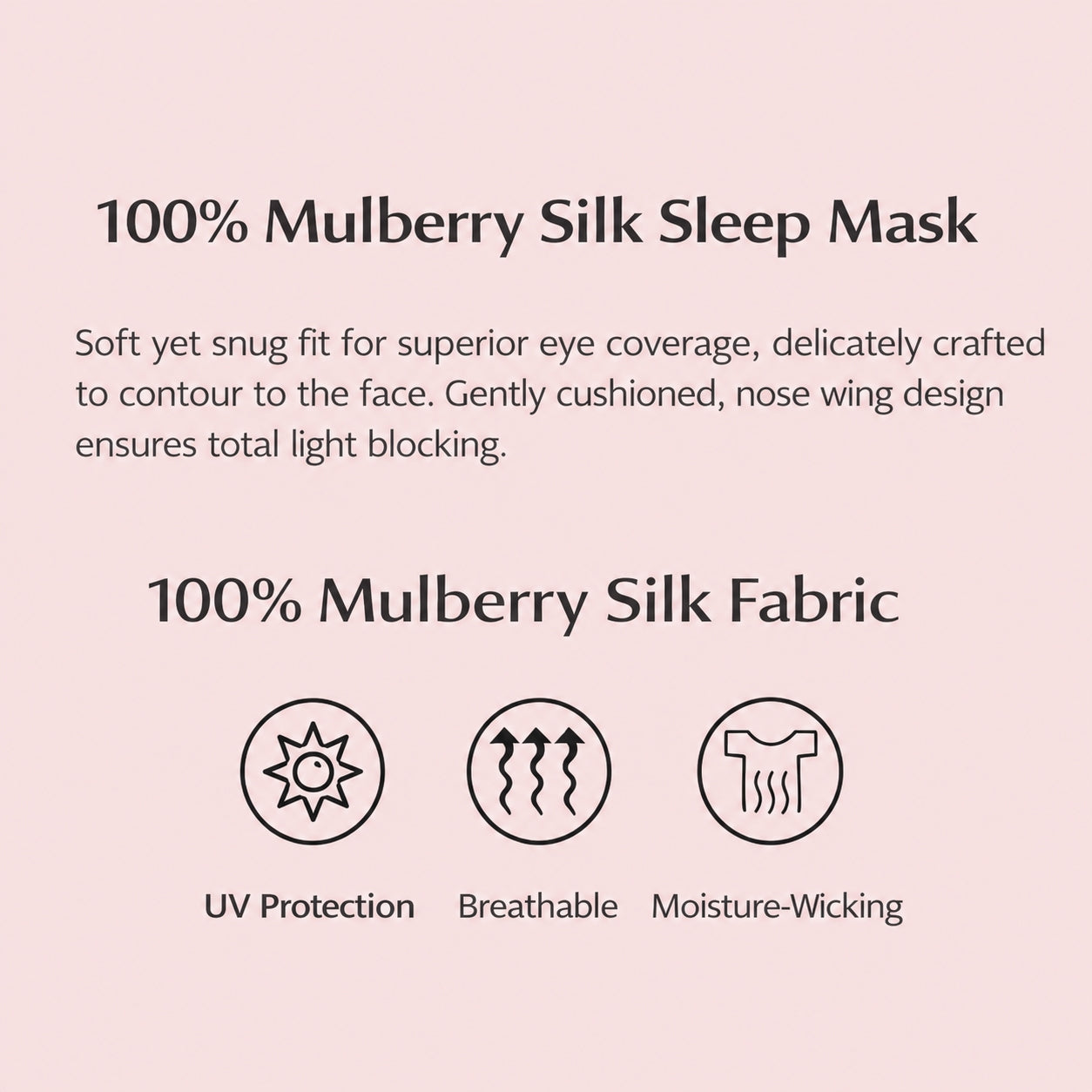 Mulberry Silk Pillowcase & Beauty Sleep Set | 6A Grade, 5 Pieces for Hair & Skin