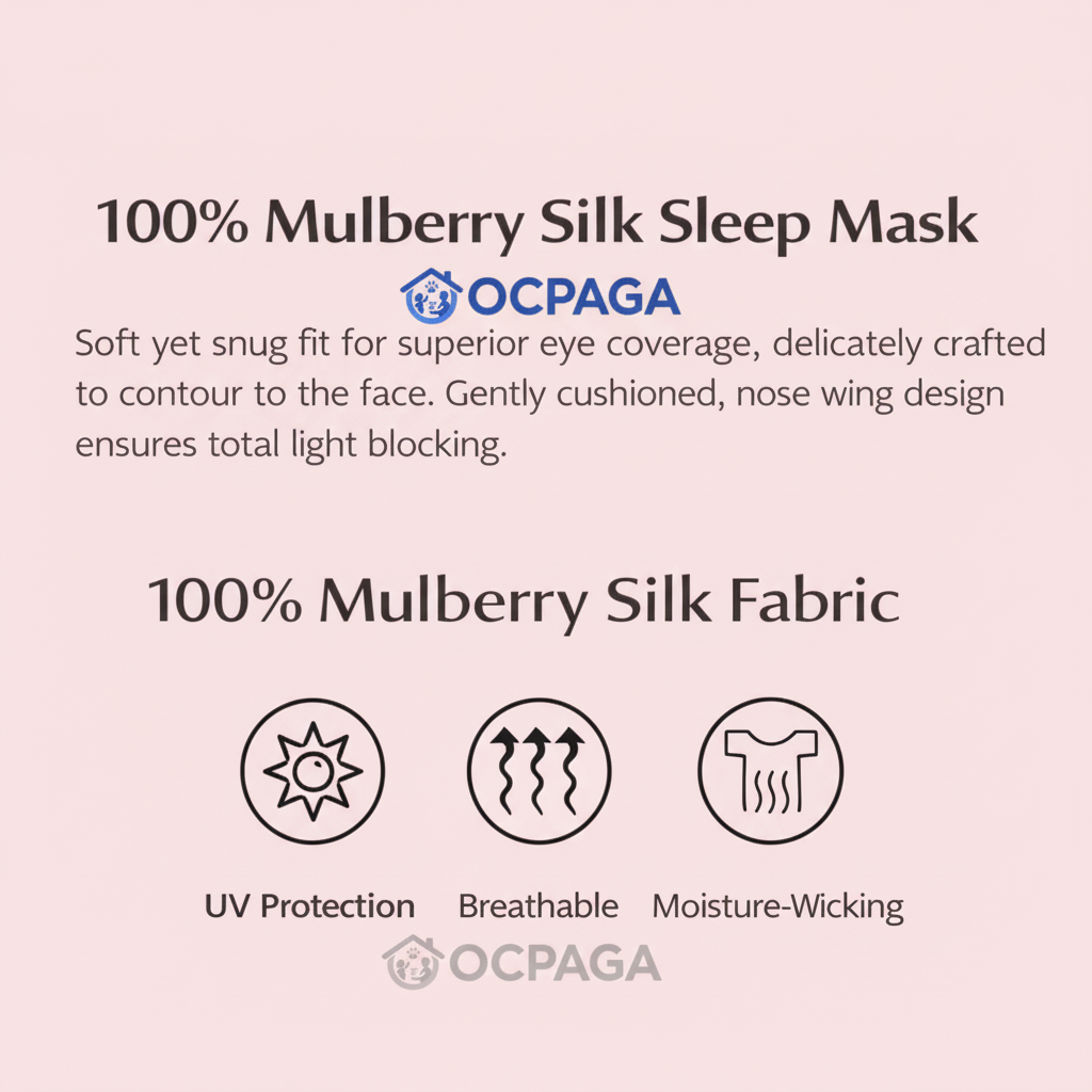 OCPAGA 6A Mulberry Silk Beauty Sleep Collection | The Ultimate 'That Girl' 5-Piece Ritual Set for Hair & Skin