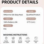 Mulberry Silk Pillowcase & Beauty Sleep Set | 6A Grade, 5 Pieces for Hair & Skin