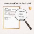 Mulberry Silk Pillowcase & Beauty Sleep Set | 6A Grade, 5 Pieces for Hair & Skin