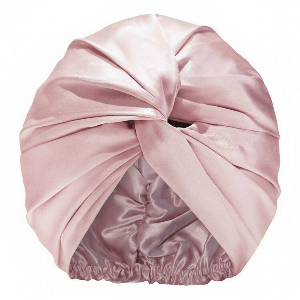6A Mulberry Silk Turban | Sleep Shower Cap