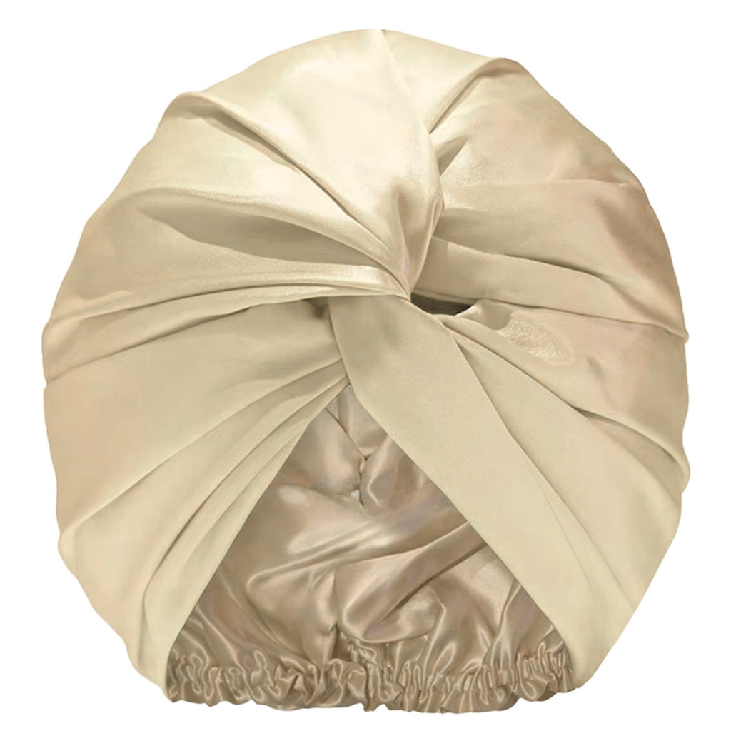 6A Mulberry Silk Turban | Sleep Shower Cap