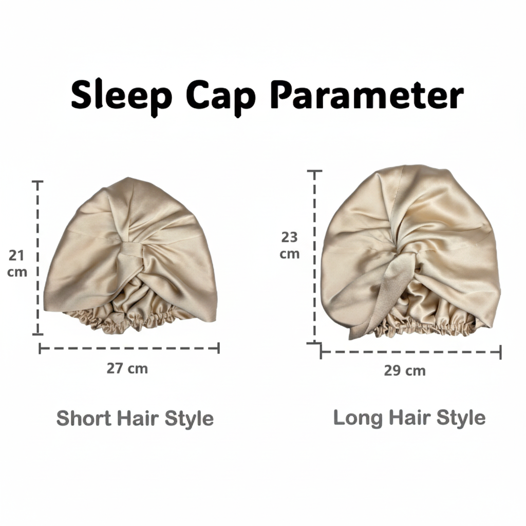 6A Mulberry Silk Turban | Sleep Shower Cap