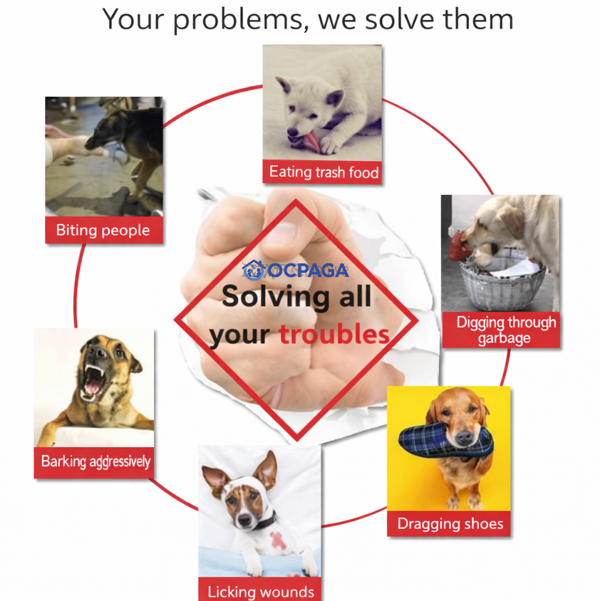 [ComfortMesh] Soft Dog Muzzle - Breathable Mesh Padding, Adjustable Anti-Bite Mouth Cover for Small to Large Dogs