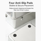 Stainless Steel Cat Litter Box | High-Sided, Easy-Clean, Multiple Entry Styles