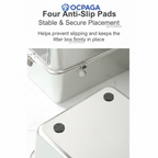 Stainless Steel Semi-Enclosed Cat Litter Box