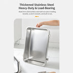 Stainless Steel Cat Litter Box | High-Sided, Easy-Clean, Multiple Entry Styles