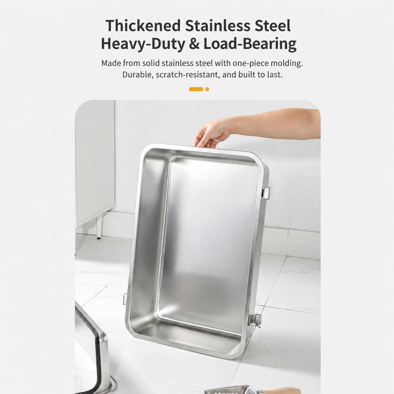 Stainless Steel Cat Litter Box | High-Sided, Easy-Clean, Multiple Entry Styles
