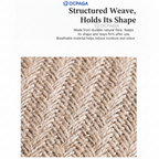 Natural Linen Storage Basket・Woven Jute Fabric Storage Basket/ Snack Box