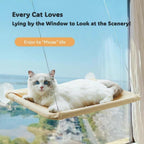 Cat Window Hammock Bed | Heavy-Duty Suction Cups, Steel Wire Frame