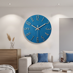 30cm Minimalist Sculpted Wall Clock・Silent Clock