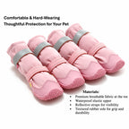 Waterproof Dog Boots | Anti-Slip Rubber Sole, Reflective Straps, All Sizes