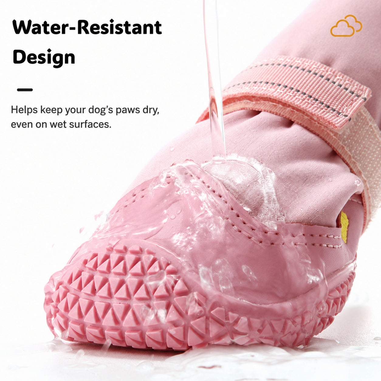 Waterproof Dog Boots | Anti-Slip Rubber Sole, Reflective Straps, All Sizes