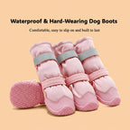 Waterproof Dog Boots | Anti-Slip Rubber Sole, Reflective Straps, All Sizes