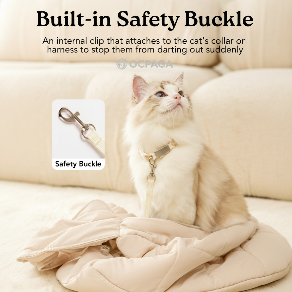 Insulated Crossbody Carry Bag for Cats & Small Pets