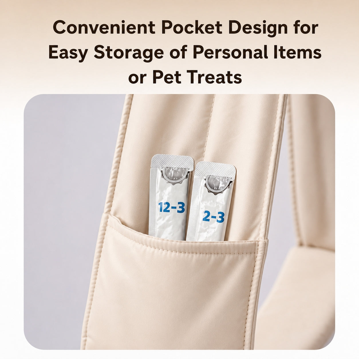 Cat Sling Carrier | Quilted Crossbody Pet Bag with Safety Buckle & Hard Base