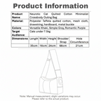 Insulated Crossbody Carry Bag for Cats & Small Pets